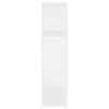 vidaXL Knjižna omara za razdelitev prostora bela 60x24x94 cm