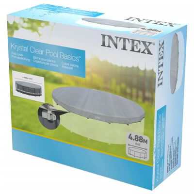 Intex Pokrivalo za bazen Deluxe okroglo 488 cm 28040