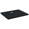vidaXL Pladenj za tu&scaron;iranje s pikicami 100 x 80 x 4 cm ABS Črna
