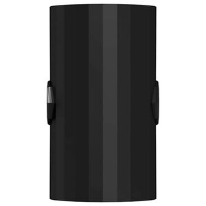 vidaXL Zavore za nogometno mizo 10 pcs Črna 1,7 x 1,7 x 3,2 cm PP