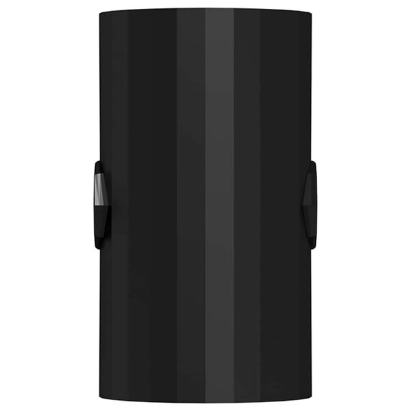 vidaXL Zavore za nogometno mizo 10 pcs Črna 1,7 x 1,7 x 3,2 cm PP