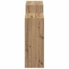 vidaXL Strani &scaron;al Umetni hrast 90 x 30 x 90 cm