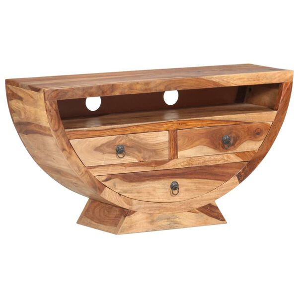 vidaXL TV omarica 100x30x52 cm trden palisander