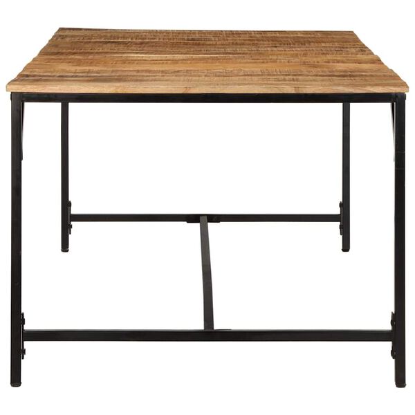 vidaXL Jedilna miza 200x100x75 cm Masivni les Grobo mango