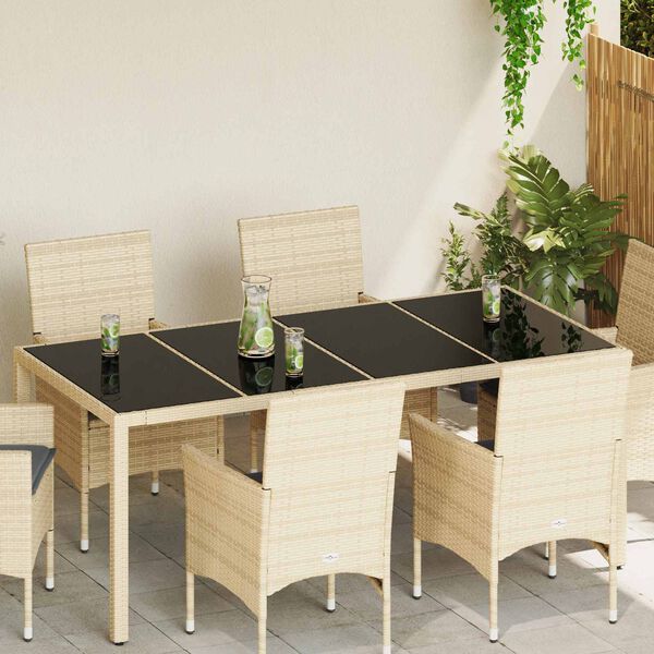 vidaXL Nepremična povr&scaron;ina 4 pcs Črna kaljeno steklo