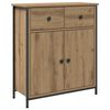 vidaXL Komoda artisan hrast 70x30x80 cm inženirski les