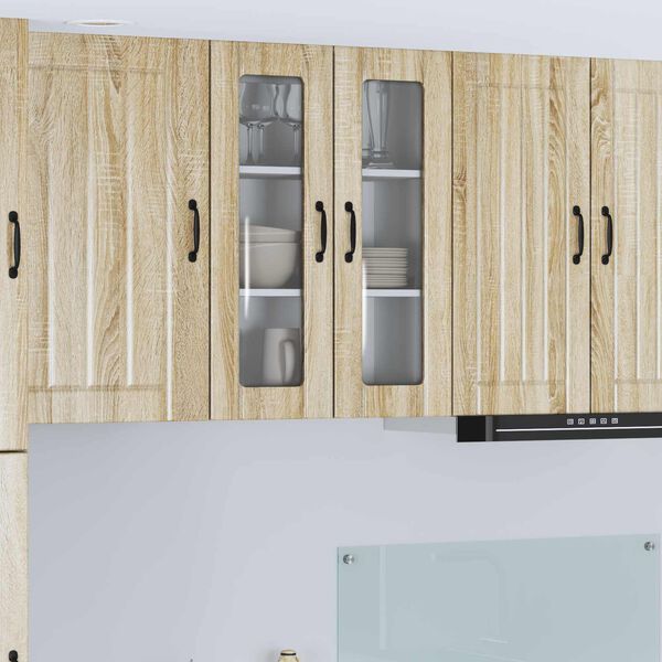 vidaXL Kuhinjski element Sonoma hrast 60 x 31 x 80 cm Konstruiran les