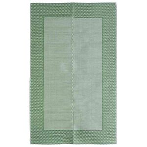vidaXL Zunanja preproga ARAKIL zelena120x180 cm PP