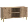 vidaXL TV omarica 102 x 34,5 x 50 cm Artisan hrast Inženirski les