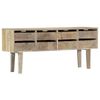 vidaXL Komoda 140x30x60 cm trden mangov les