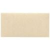 vidaXL Stenska glavna postelja 12 pcs krema 60 x 30 cm blago