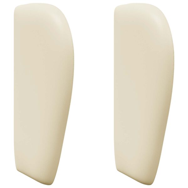 vidaXL U&scaron;esni vzglavnik krema 40 x 23 x 6 cm PVC
