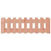 vidaXL Vrtna visoka greda z ograjico 100x30x30 cm trden les douglas