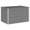 vidaXL Visoka greda WPC 150x100x91 cm siva