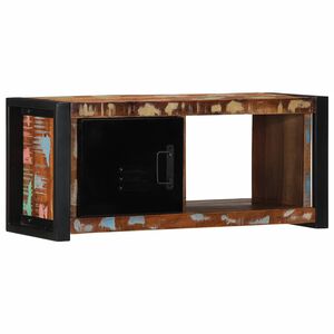 vidaXL TV omarica 80x30x35 cm masivni les obnovljen