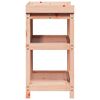 vidaXL Miza za sajenje s policami 82,5x50x86,5 cm trden les douglas