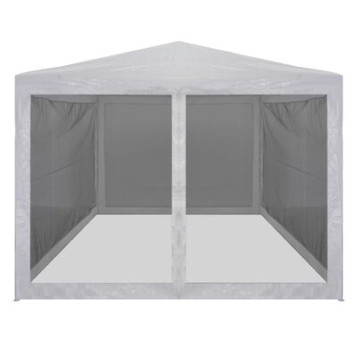 vidaXL Vrtni šotor s 4 mrežastimi stranicami 4x3 m