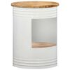 vidaXL Klubska mizica 43x55 cm trden mangov les