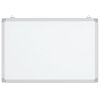 vidaXL Magnetna tabla 80x60x1,7 cm aluminij