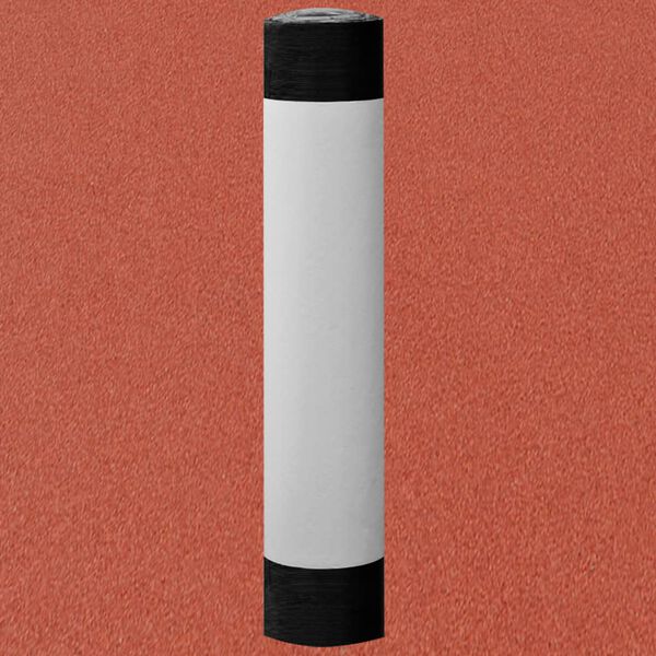 vidaXL Bitumenski stre&scaron;ni filc 1 rola 2,5 ㎡ rdeč