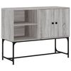 vidaXL Komoda siva sonoma 100x40x79,5 cm inženirski les