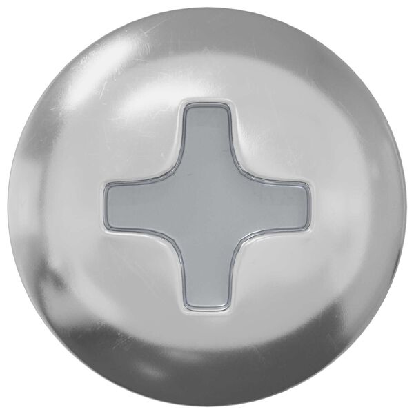 vidaXL Leseni vijaki 8451 pcs srebrna Jeklo