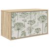 vidaXL Stenska TV omarica GOTHA 69 x 33 x 40 cm Sonoma hrast