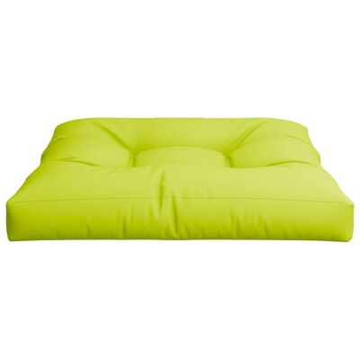 vidaXL Blazina za kavč iz palet svetlo zelena 80x80x12 cm