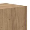 vidaXL Komplet 4 kosov stenske TV omarice Artisan Oak Engineered Wood