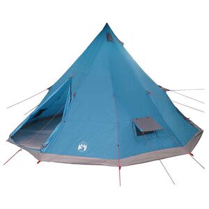vidaXL Tipi &scaron;otor s streho Modra 560 x 560 x 300 cm tafeta