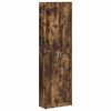 vidaXL Garderobna omara Dimljeni oreh 55 x 25 x 189 cm Inženirski les
