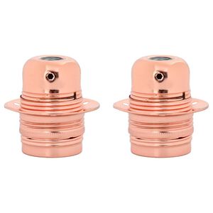 vidaXL Obeski za svetilke 2 kosa Rose Gold E27