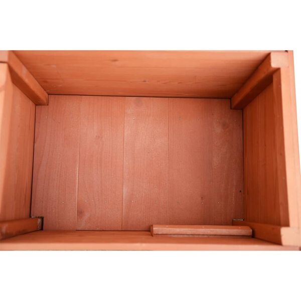 @Pet Hišica za ježke les rjava