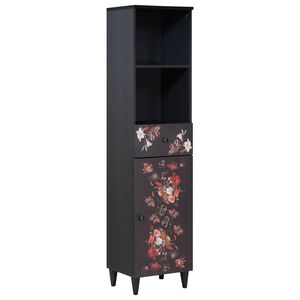 vidaXL Kopalni&scaron;ka omarica s predalom večbarvno 38 x 33,5 x 160 cm