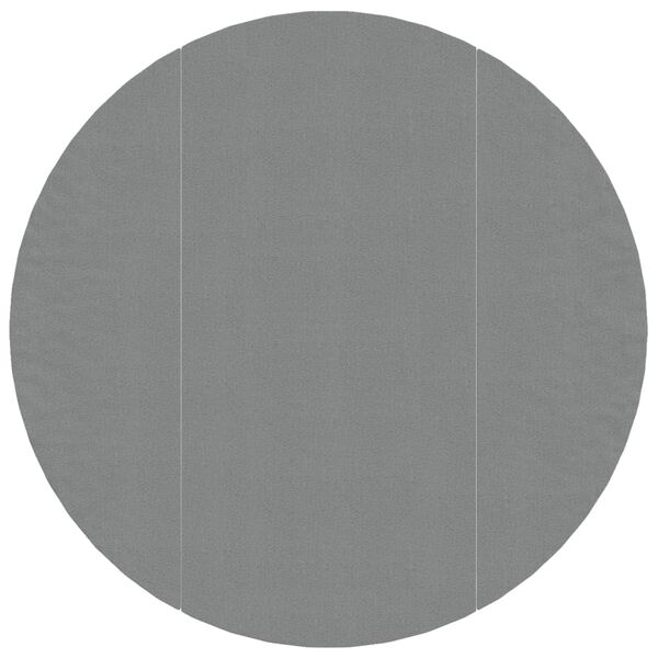 vidaXL Podloga za bazen svetlo siva Ø306 cm poliestrski geotekstil