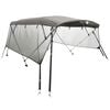 vidaXL Bimini tenda s 4 loki in stranicami 243x(230-244)x137 cm