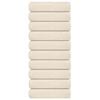 vidaXL Brisače za tu&scaron;iranje FROGN 10 kosov kremne barve 70x140 cm 360 g/m&sup2;