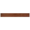 vidaXL Okenski nadstre&scaron;ek Rjav les 100 x 15 x 4,5 cm PVC