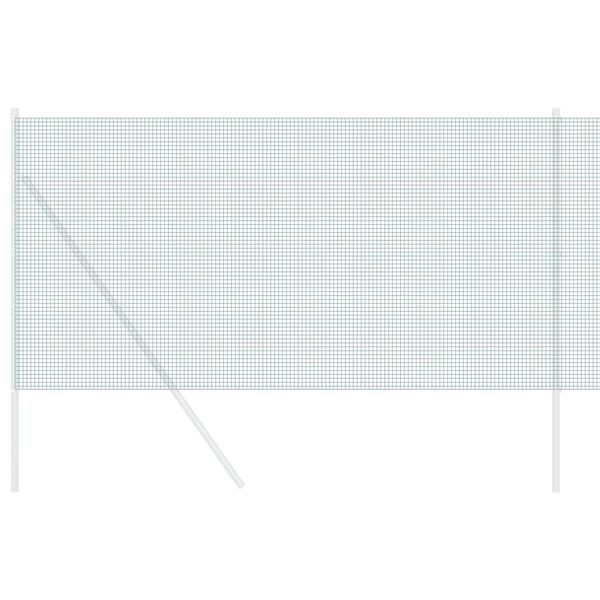 vidaXL Ograja z varjeno žico Zelena 1.4 x 25 m Jeklo