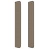 vidaXL Box spring postelja z vzmetnico taupe 180x200 cm blago