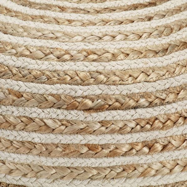 vidaXL Tabure ročno izdelan 40x45 cm juta