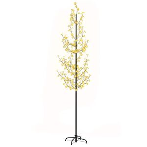 vidaXL Cvetoča če&scaron;nja LED toplo bela 368 LED lučk 300 cm