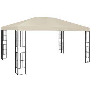 vidaXL Paviljon 3x4 m krem