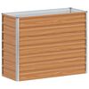 vidaXL Vrtna visoka greda Svetlo rjava 100 x 40 x 77 cm