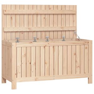 vidaXL Vrtna &scaron;katla 115x49x60 cm trdna borovina