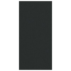 vidaXL Doormat Črna 120 x 250 cm 100% poliamid