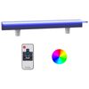 vidaXL Slap za bazen z RGB LED lučmi akril 108 cm