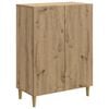 vidaXL Strani &scaron;al Artisan hrast 66 x 34,5 x 90 cm Inženirski les