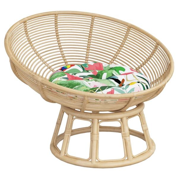 vidaXL Okrogla blazina večbarvna &Oslash; 60 x 11 cm oxford tkanina