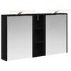 vidaXL Komplet omaric za kopalnico 3 kos 106 x 16 x 62,5 cm